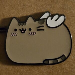 Pusheen Gray Cat Plush Kawaii Enamel Pin 3/$15